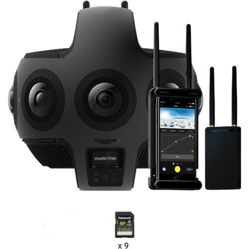 Insta360 Titan 11K Cinematic 360/VR Camera (Rental includes camera and two on-site technicians)