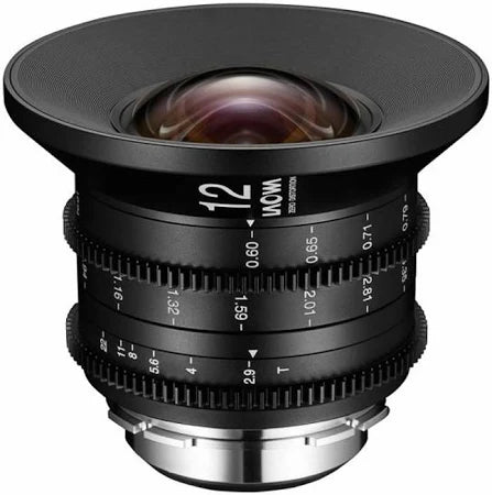 Laowa 12 mm T/2.9 ZERO-D Cine Lens for Canon EF