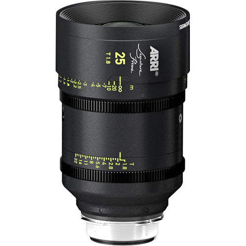 ARRI Signature Prime 25mm T1.8 Lens (Focus Marks in Feet)