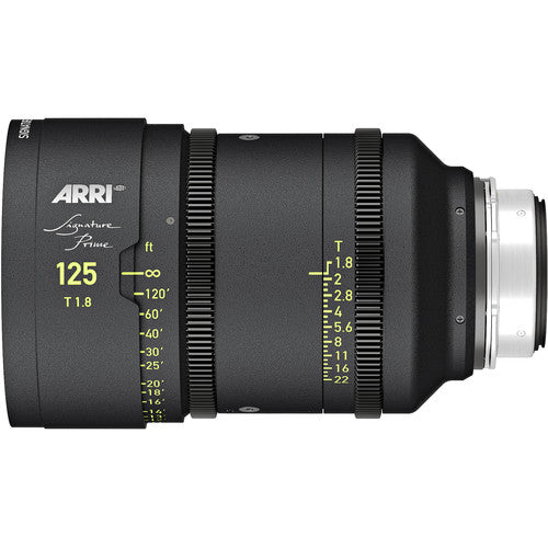 ARRI Signature Prime 125mm T1.8 Lens (Focus Marks in Feet)
