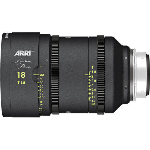 ARRI Signature Prime 18mm T1.8 Lens (Focus Marks in Feet)