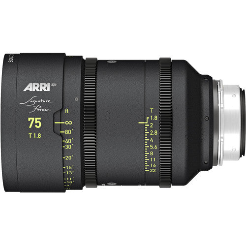 ARRI Signature Prime 75mm T1.8 Lens (Focus Marks in Feet)