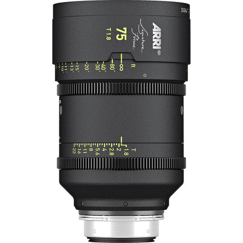 ARRI Signature Prime 75mm T1.8 Lens (Focus Marks in Feet)