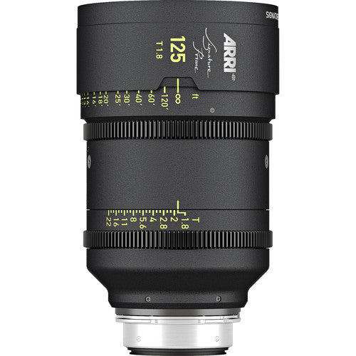 ARRI Signature Prime 125mm T1.8 Lens (Focus Marks in Feet)
