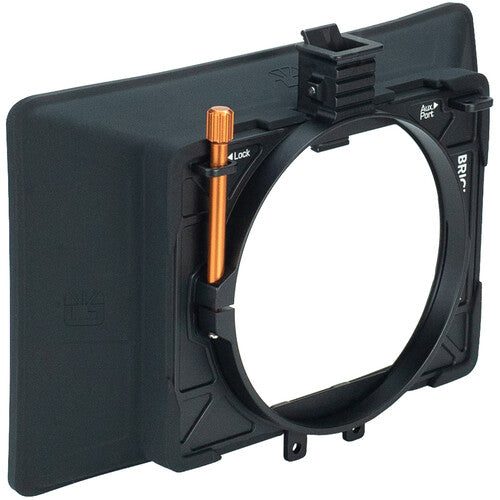 Bright Tangerine Misfit Atom 4 x 5.65"/4 x 4" Ultra Lightweight 2-Stage Clip-On Matte Box
