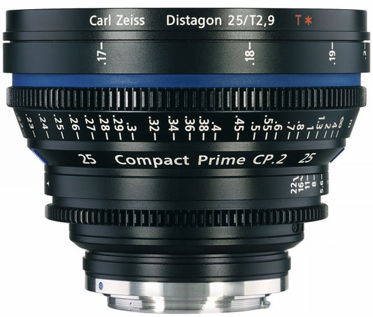 Zeiss f. PL mount CP.2 25mm 1:2.9 T* meter