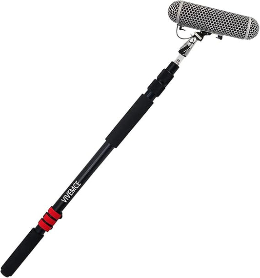 Boom Pole for Shotgun Mic Professional Boom Mic Pole for Video Recording