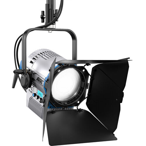 ARRI L7-C Plus RGB LED Fresnel Light with 5' Power Cord Kit (Black, Pole-Operated)