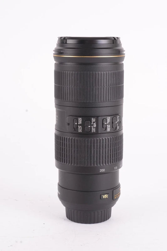 Nikon NIKKOR 70-200mm f/4 G SWM AF-S VR IF SIC N ED Lens [NEAR MINT]