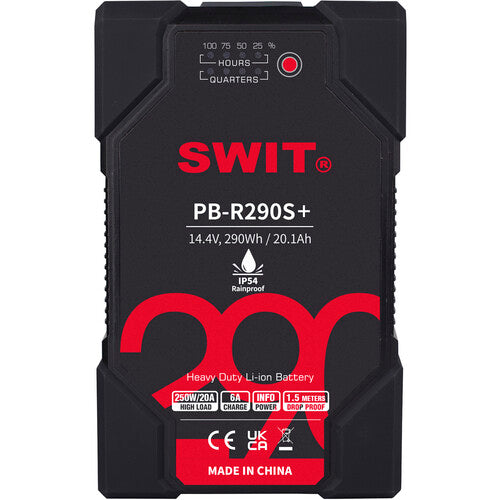 SWIT PB-R290S+ 290Wh Heavy-Duty IP54 Battery Pack (V-Mount)
