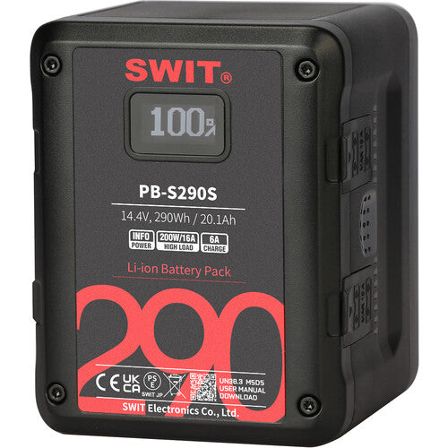 SWIT PB-S290S 290Wh Multi D-Tap Digital Battery (V-Mount)